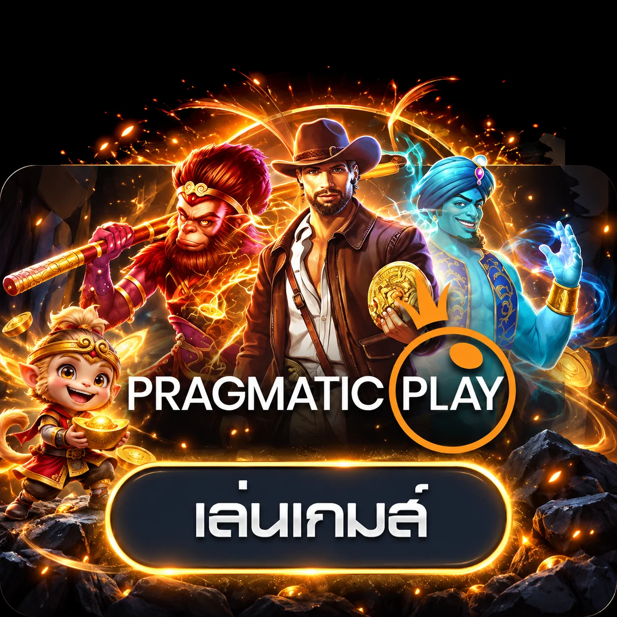 ภาพ ค่ายเกมสำหรับโหมดทดลอง OLYPLAY